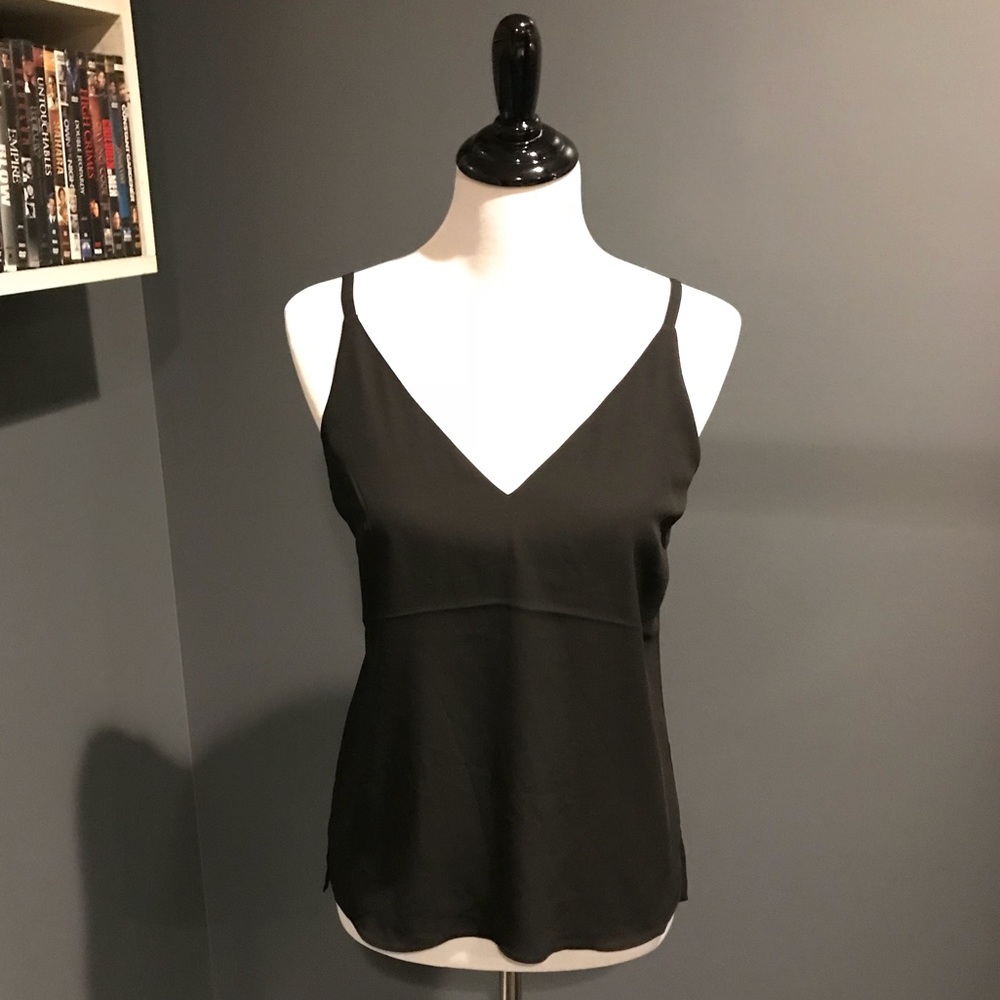NWT Dressy Black Tank
